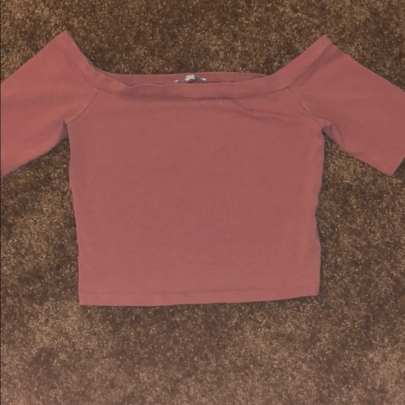 Charlotte Russe Tops - Off the shoulder crop top Charlotte Russe Tops - Off the shoulder crop top